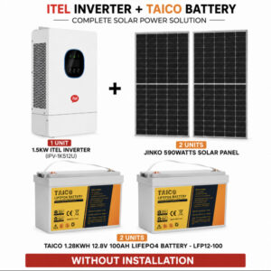 ITel inverter + Tiaco Battery