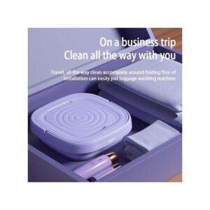 Folding mini washing machine