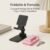 Mobile phone bracket desktop lazy life tablet computer bedside bracket lifting folding multi functional universal support frame phone stand