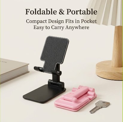 Mobile phone bracket desktop lazy life tablet computer bedside bracket lifting folding multi functional universal support frame phone stand