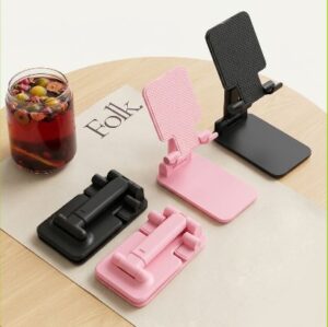 Mobile phone bracket desktop lazy life tablet computer bedside bracket lifting folding multi functional universal support frame phone stand